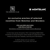 W&W in HK 2024: Montblanc